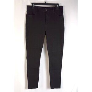 Old Navy High Rise Wow Super Skinny Jeans Black Women’s 12 Stretch Excellent